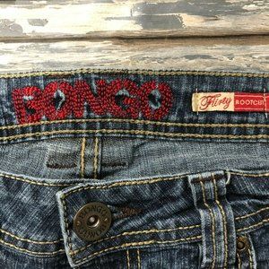 Bongo Jeans Flirty Bootcut Size 9 Blue 